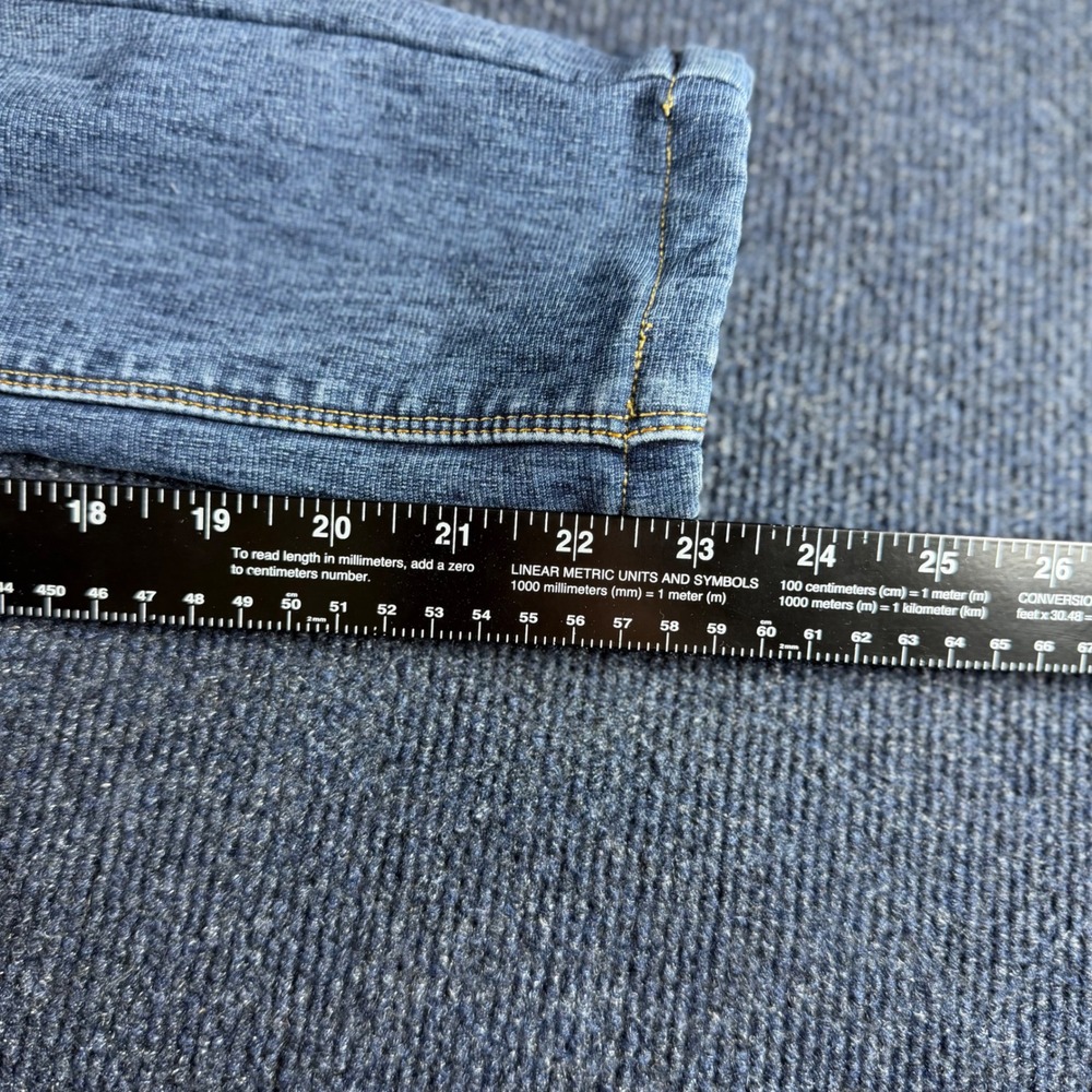Edwin Jerseys Skinny Jeans Womens Size S Medium Wash Knit Denim Casual - Picture 5 of 8